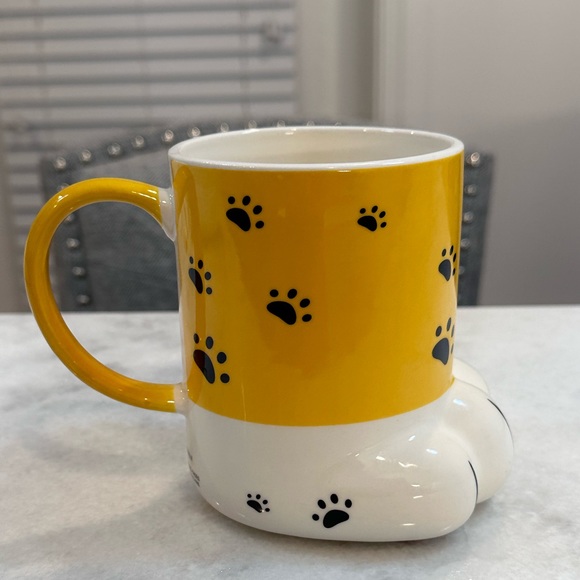 Cat Paw Shaped Mug Cat Lovers Large Coffee/Tea Mug - NWOT - Picture 3 of 10